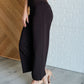 Magic Wide Leg Crop Pants in Chocolate