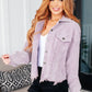 Main Stage Corduroy Jacket in Lavender