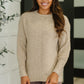 Make it Easy Textured Sweatshirt