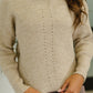 Make it Easy Textured Sweatshirt