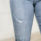 Marlena High Rise Shield Pocket Flare Jeans