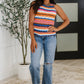 Max Aura Points Striped Knit Tank