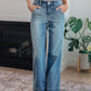 Mindy Mid Rise Wide Leg Jeans