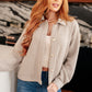 My Best Offer Quilted Texture Shacket