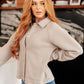 My Best Offer Quilted Texture Shacket