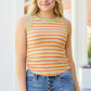 Now and Forever Striped Tank