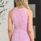 Offbeat Essential Mineral Washed Tank in Candy Pink