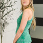 Offbeat Essential Mineral Washed Tank in Kelly Green