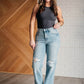 Patricia High Rise Rigid Magic 90's Straight Jeans