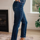 Phillipa High Rise Release Hem Slim Jeans