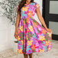 Pineapple Express Yourself Flutter Sleeve Dress