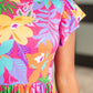 Pineapple Express Yourself Flutter Sleeve Dress