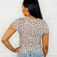 Purrfectly Wild Round Neck Knit Top