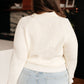 Requisite Request Surplice Crop Sweater