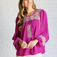 Rodeo Queen Embroidered Blouse