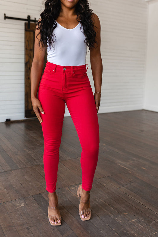 Ruby High Rise Control Top Skinny Jeans