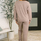 Seasonal Snooze Top and Bottom Set in Brown