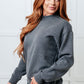 Settle In Mock Neck Sweatshirt