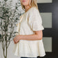 Simply Stunning Eyelet Knit Top