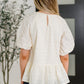 Simply Stunning Eyelet Knit Top