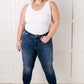 Skylar Mid Rise Thermal Vintage Skinny Jean