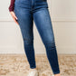 Skylar Mid Rise Thermal Vintage Skinny Jean