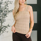 Smokey Fleur Floral Jaquard Tank