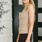 Smokey Fleur Floral Jaquard Tank