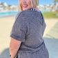 So Sure Short Sleeve Romper