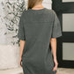 So Thoughtful That Way Textured T-Shirt Dress