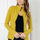 Staying Swift Activewear Jacket in Yellow Pear