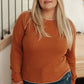 Stitch In Time Waffle Knit Top