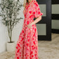 Strolling By Floral Maxi Dress