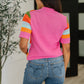 Sunset Stitch Knit Top