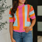 Sunset Stitch Knit Top