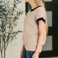 Sure Seems Sweet Contrast Trim Sleeveless Sweater