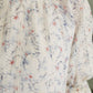 Sweet Ruffle Affair High Neck Blouse in Blue