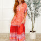 Do Me a Favor Boho Floral Maxi Dress