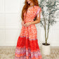 Do Me a Favor Boho Floral Maxi Dress