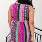 That's So Boho Mixed Print Sleeveless Dress