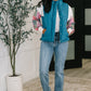 That's What I'm Talkin' About Puffer Vest in Teal
