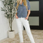 The Darling Detail Collared Blouse in Denim