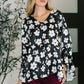 Time and Time Again Floral Blouse