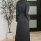 Travel Plush Knit Dress in Charcoal