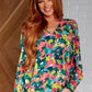 Vantage Point V-Neck Blouse