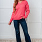 Very Understandable V-Neck Sweater in Pink