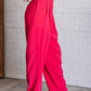 Vigilante Stuff Pleated Trousers in Hot Pink