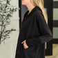 Warm Intentions Henley Pullover in Black