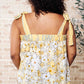 What's Happening Here Floral Tank