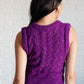 What's On Your Mind Cable Knit Vest